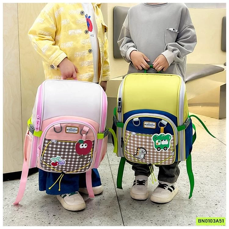 BALO CHỐNG GÙ CARO PHỐI MÀU