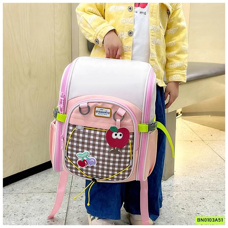 BALO CHỐNG GÙ CARO PHỐI MÀU