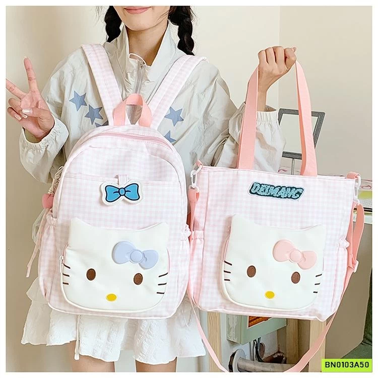 BALO TÚI ĐEO CHÉO KITTY DỄ THƯƠNG