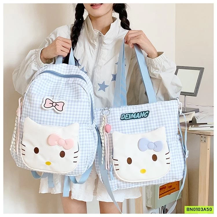 BALO TÚI ĐEO CHÉO KITTY DỄ THƯƠNG