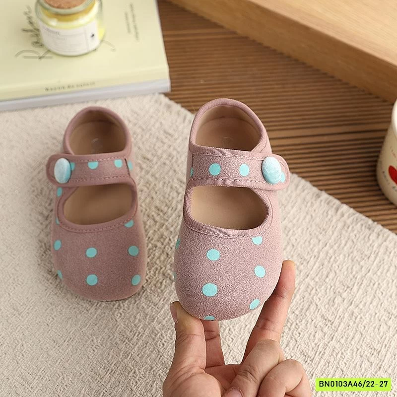 GIÀY BÚP BÊ CHẤM BI