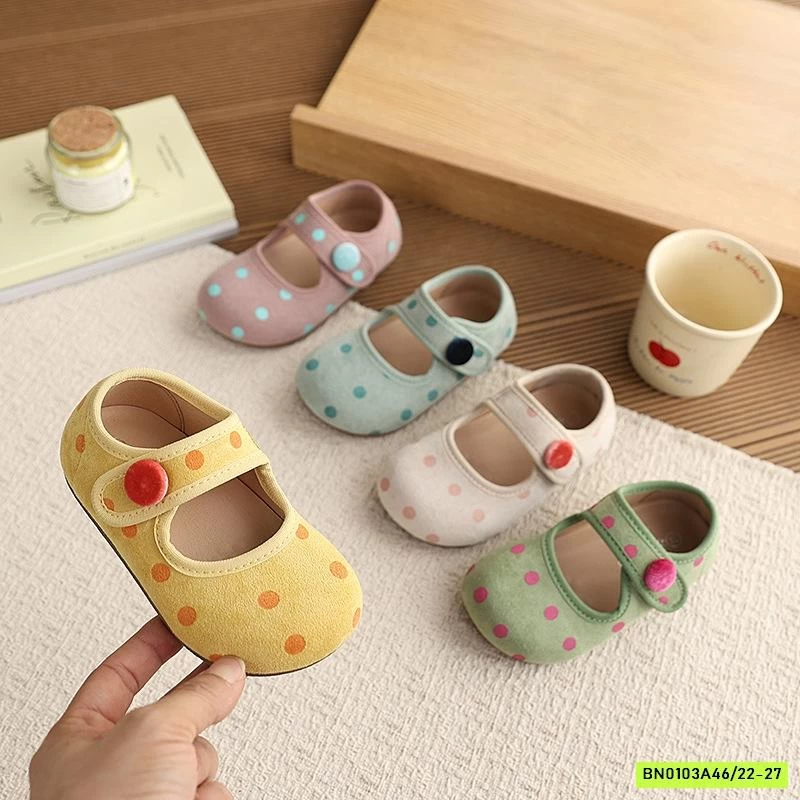 GIÀY BÚP BÊ CHẤM BI