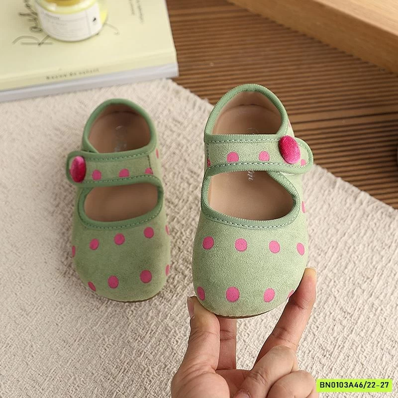 GIÀY BÚP BÊ CHẤM BI