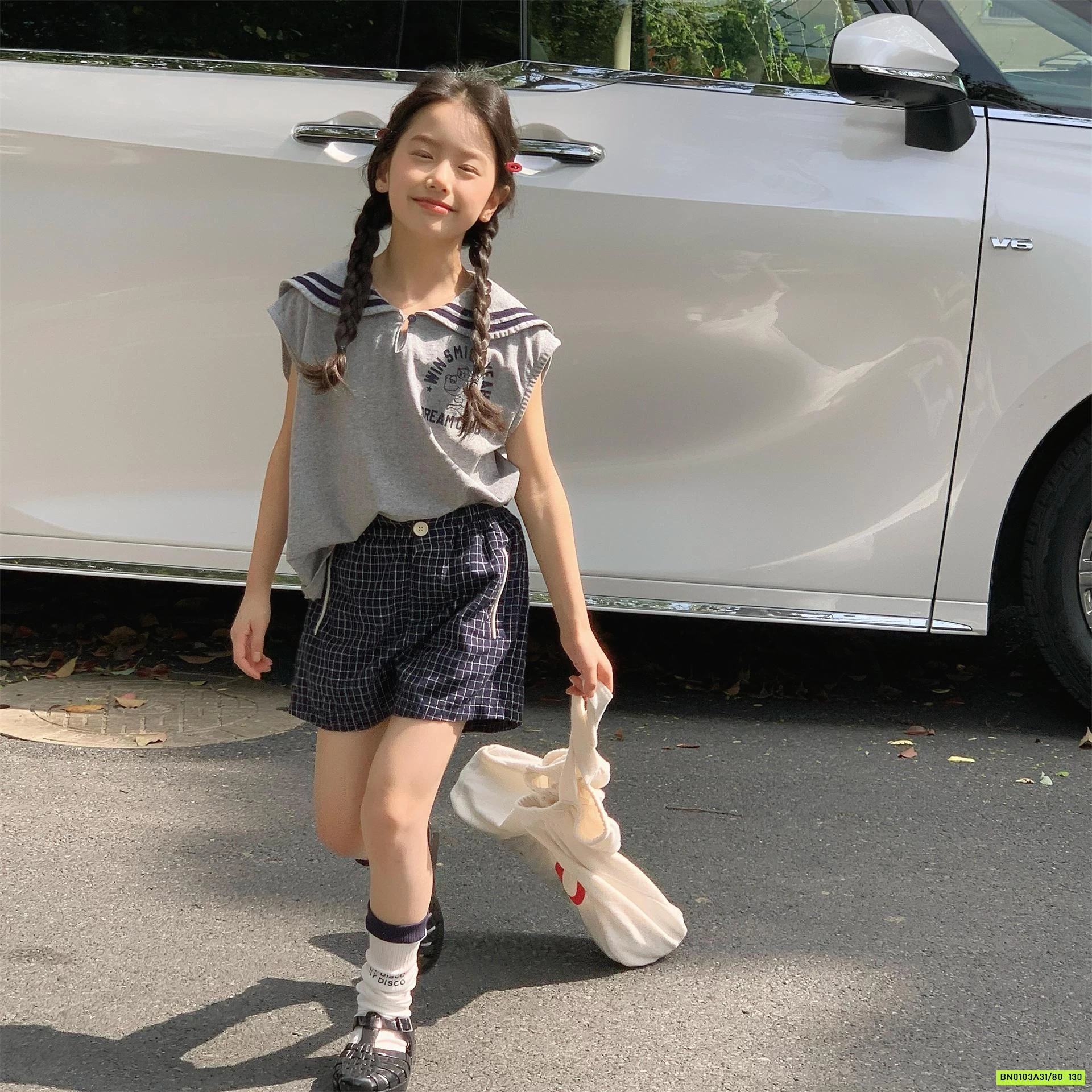 SHORT CẠP CHUN VIỀN TÚI 6271 ADBABY