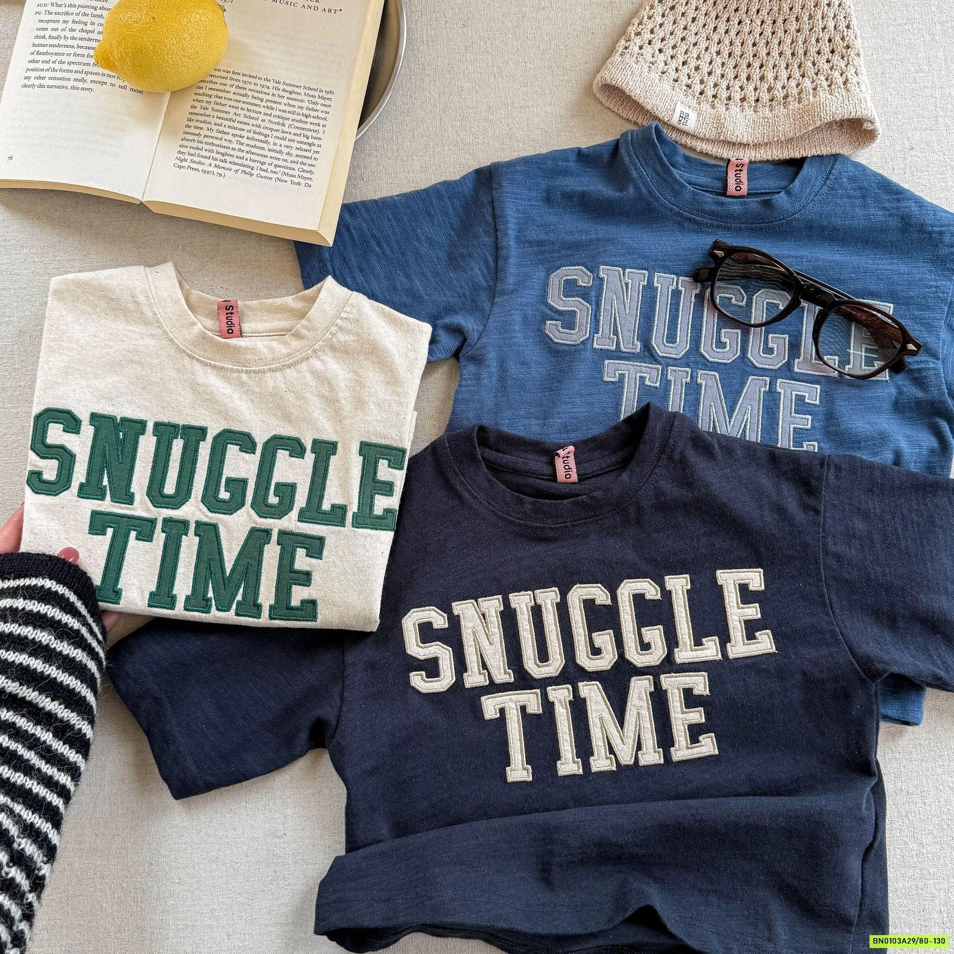 ÁO THUN CHỮ NỔI 6230 ADBABY