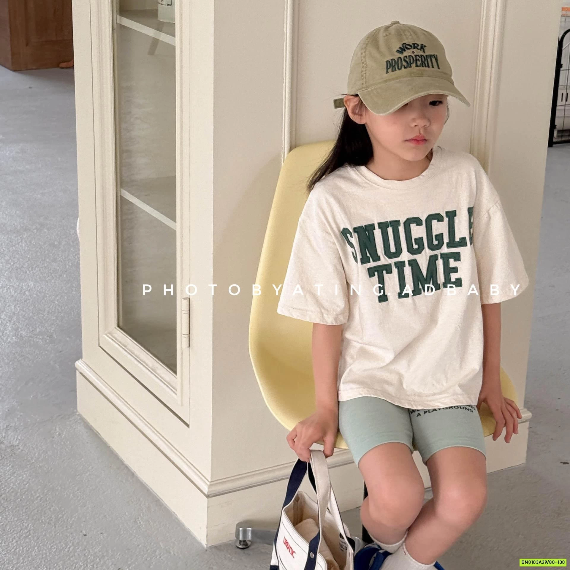 ÁO THUN CHỮ NỔI 6230 ADBABY