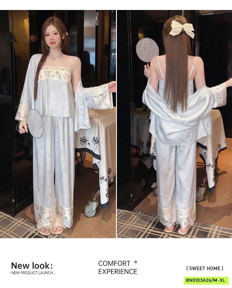 SÉT NGỦ LỤA 3 CHI TIẾT