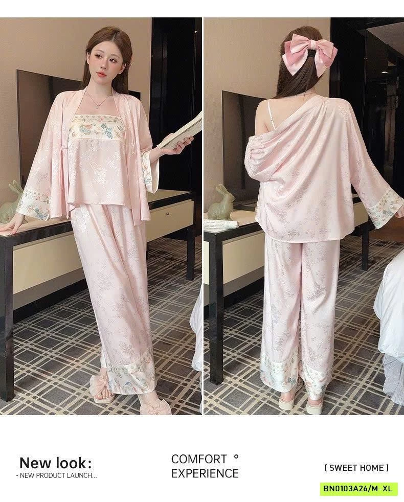 SÉT NGỦ LỤA 3 CHI TIẾT