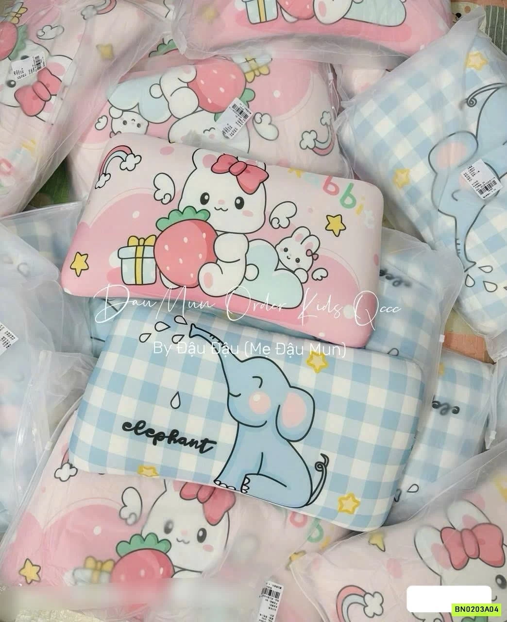 GỐI CAO SU THÚ CƯNG CHO BÉ