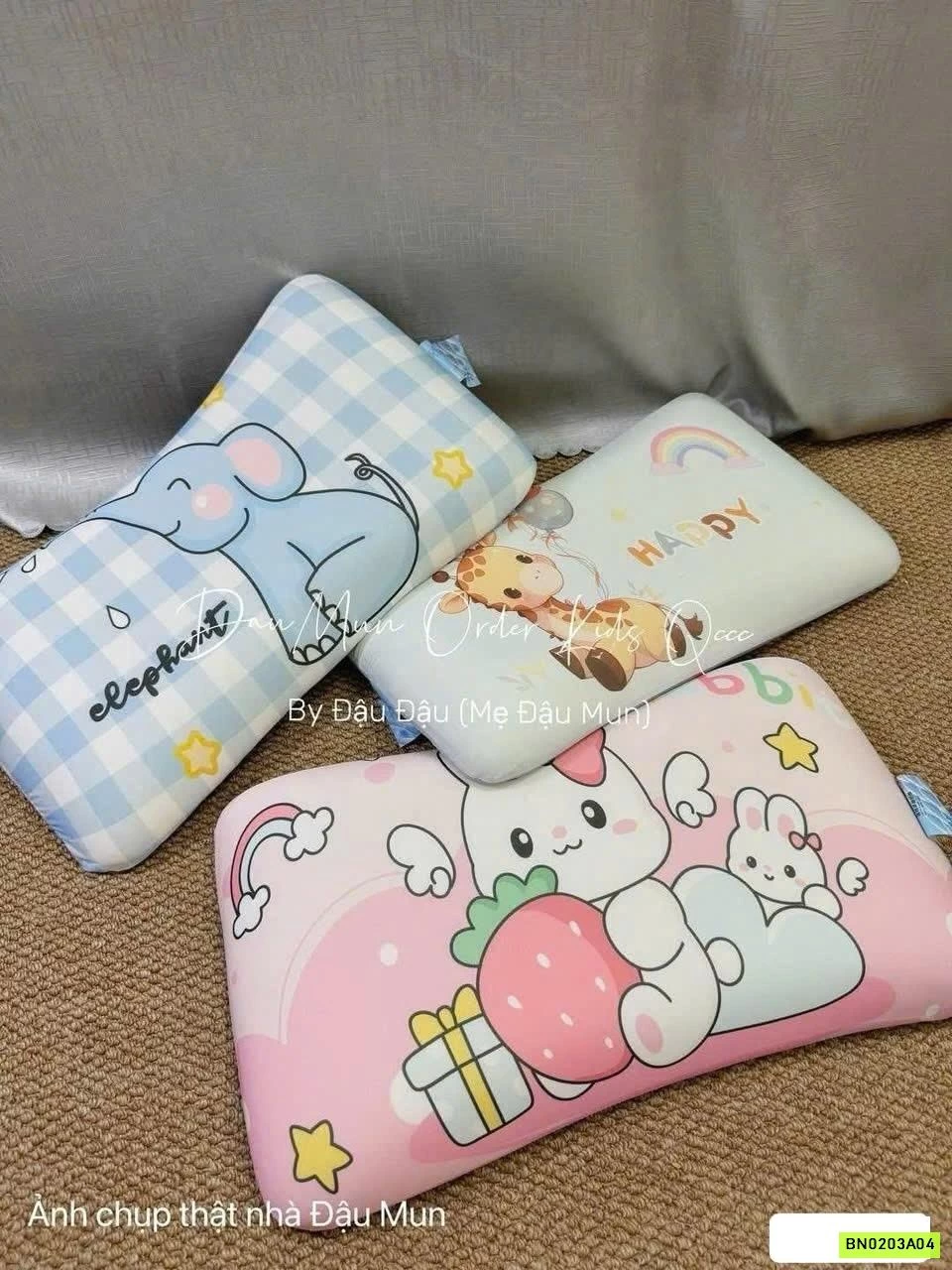 GỐI CAO SU THÚ CƯNG CHO BÉ
