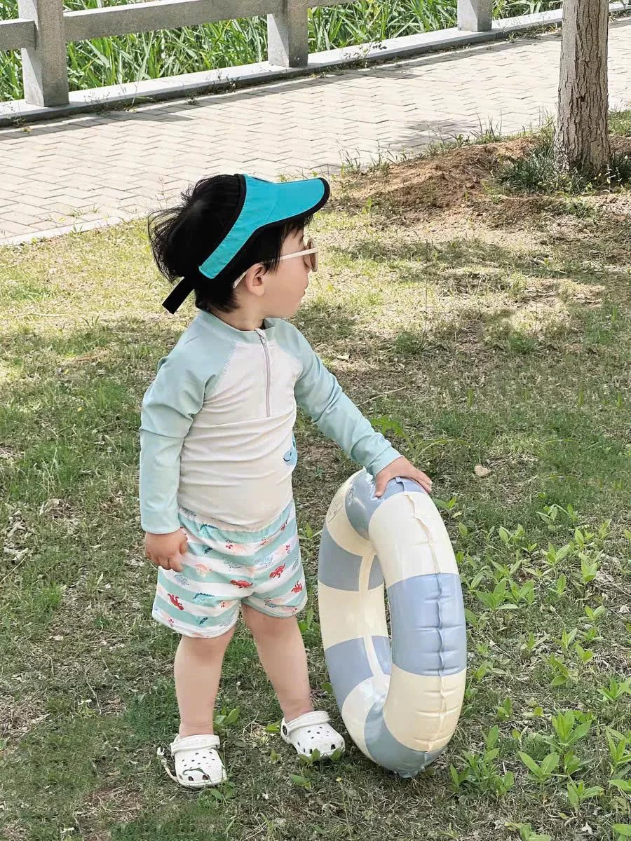 BỘ BƠI DÀI TAY BÉ TRAI