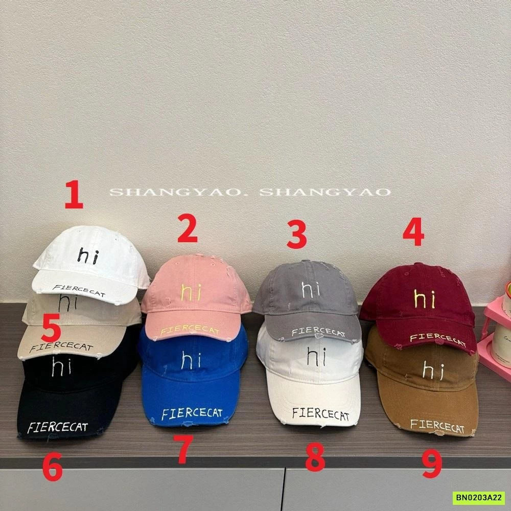 MŨ KẾT THÊU CHỮ