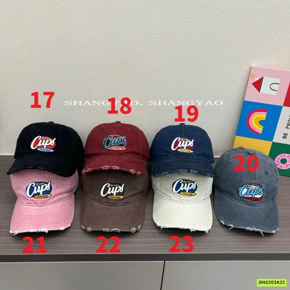 MŨ KẾT THÊU CHỮ