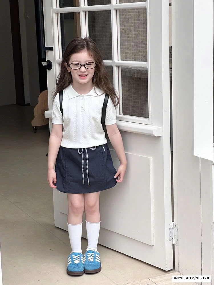 ÁO POLO LEN DỆT MÙA HÈ  AMBB 25B093