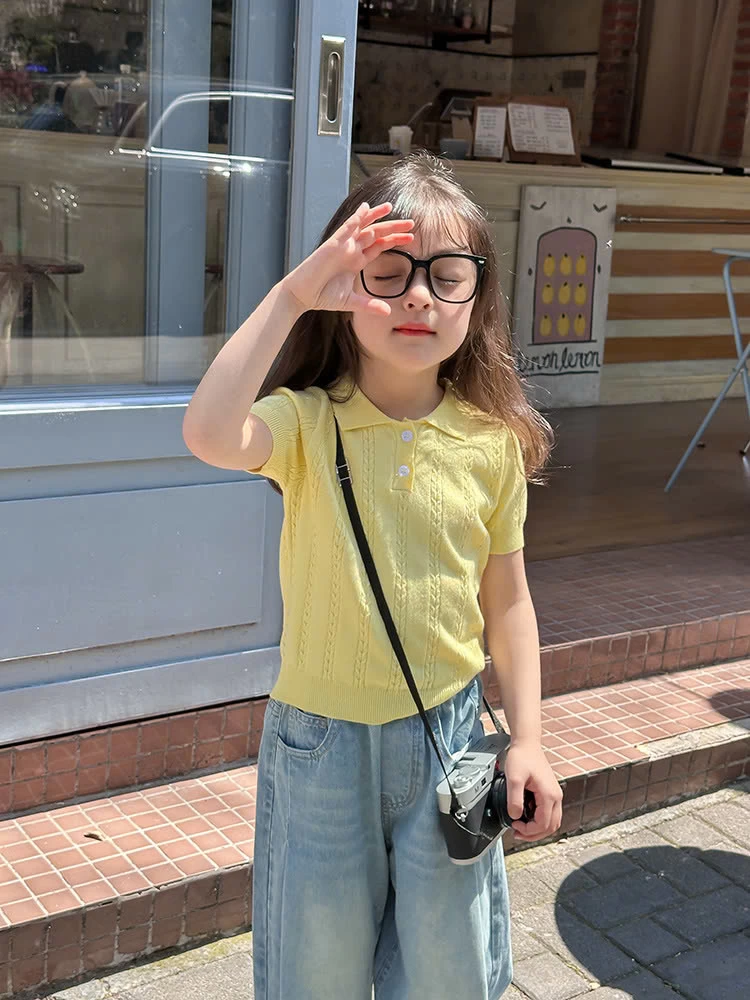 ÁO POLO LEN DỆT MÙA HÈ  AMBB 25B093