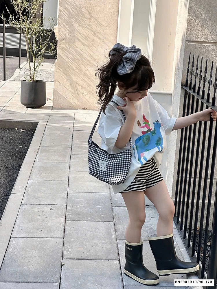 BST ÁO THUN IN HÌNH NGỘ NGHĨNH AMBB 25B156