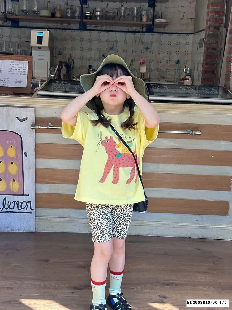 BST ÁO THUN IN HÌNH NGỘ NGHĨNH AMBB 25B156