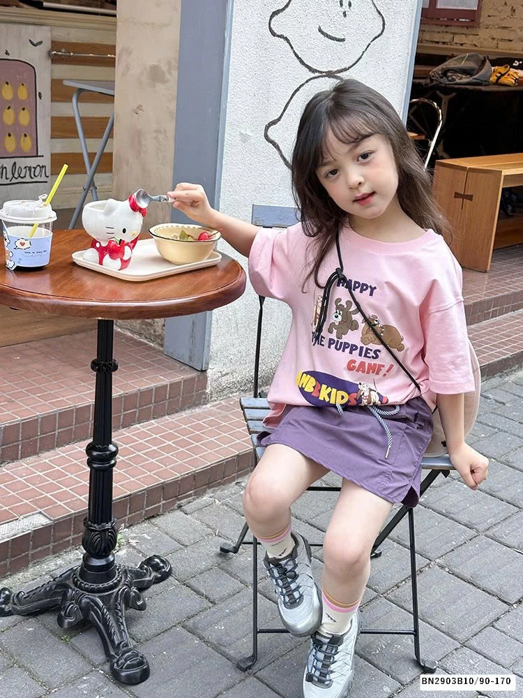 BST ÁO THUN IN HÌNH NGỘ NGHĨNH AMBB 25B156