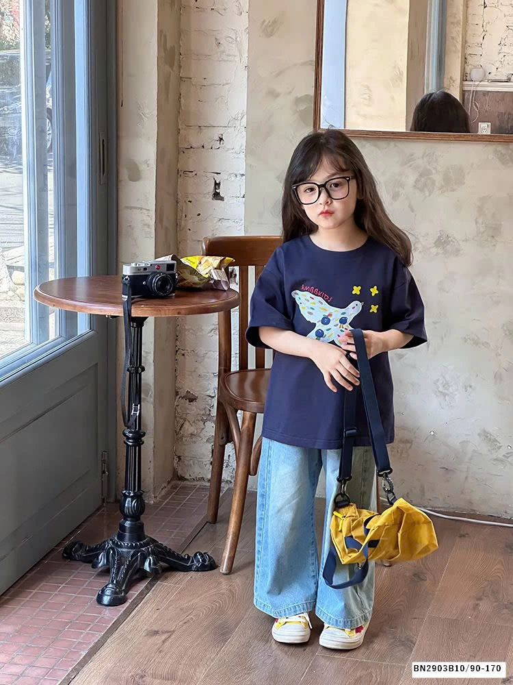 BST ÁO THUN IN HÌNH NGỘ NGHĨNH AMBB 25B156