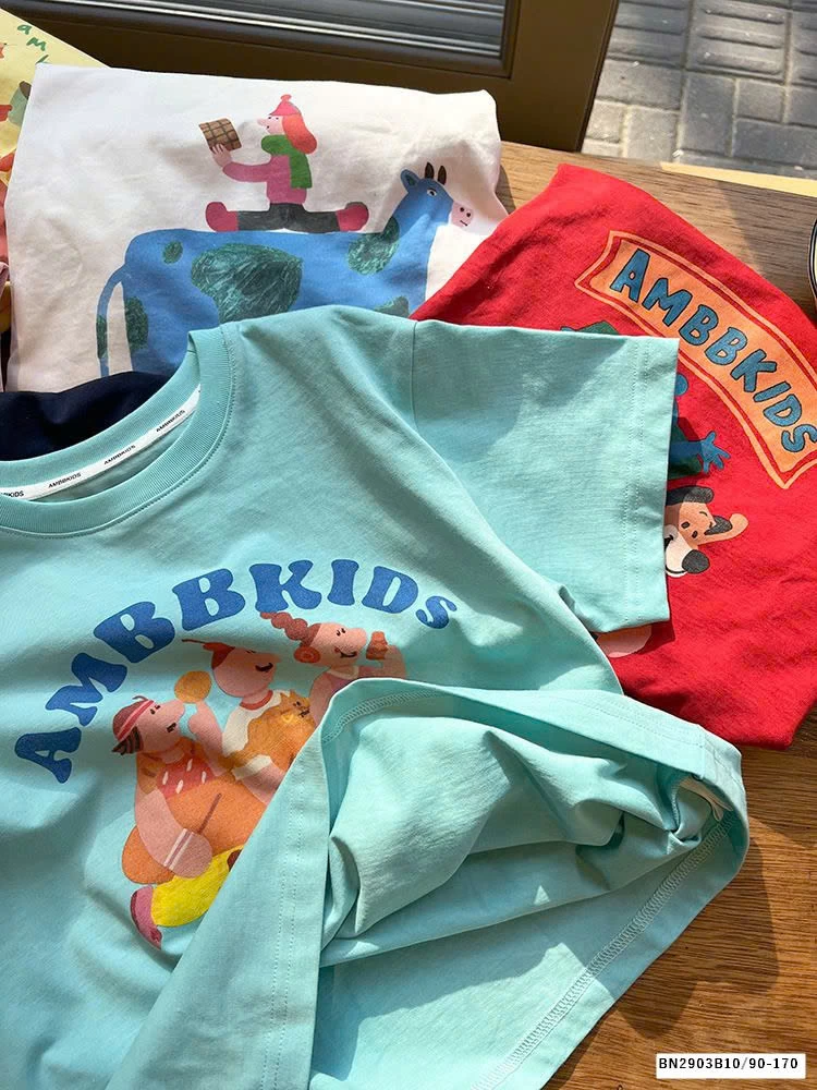 BST ÁO THUN IN HÌNH NGỘ NGHĨNH AMBB 25B156