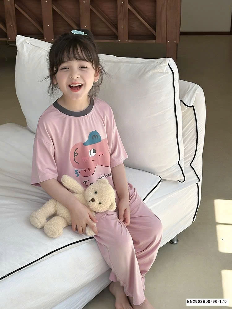 BỘ NGỦ COTTON HOẠT HÌNH AMBB  25B142