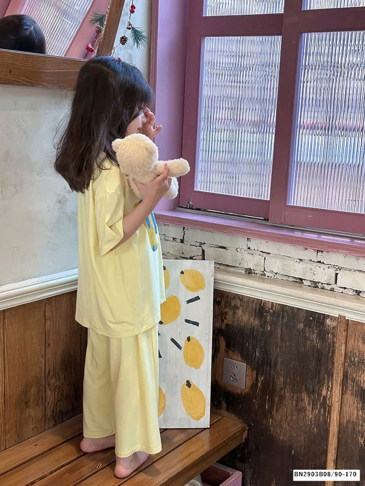 BỘ NGỦ COTTON HOẠT HÌNH AMBB  25B142