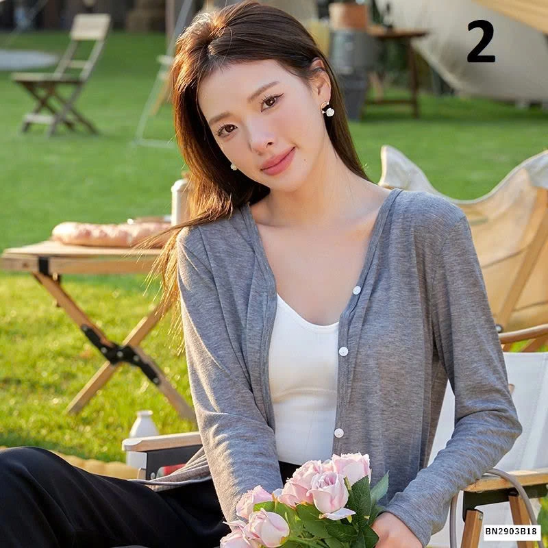 CARDIGAN LEN MỎNG MẶC ĐIỀU HÒA