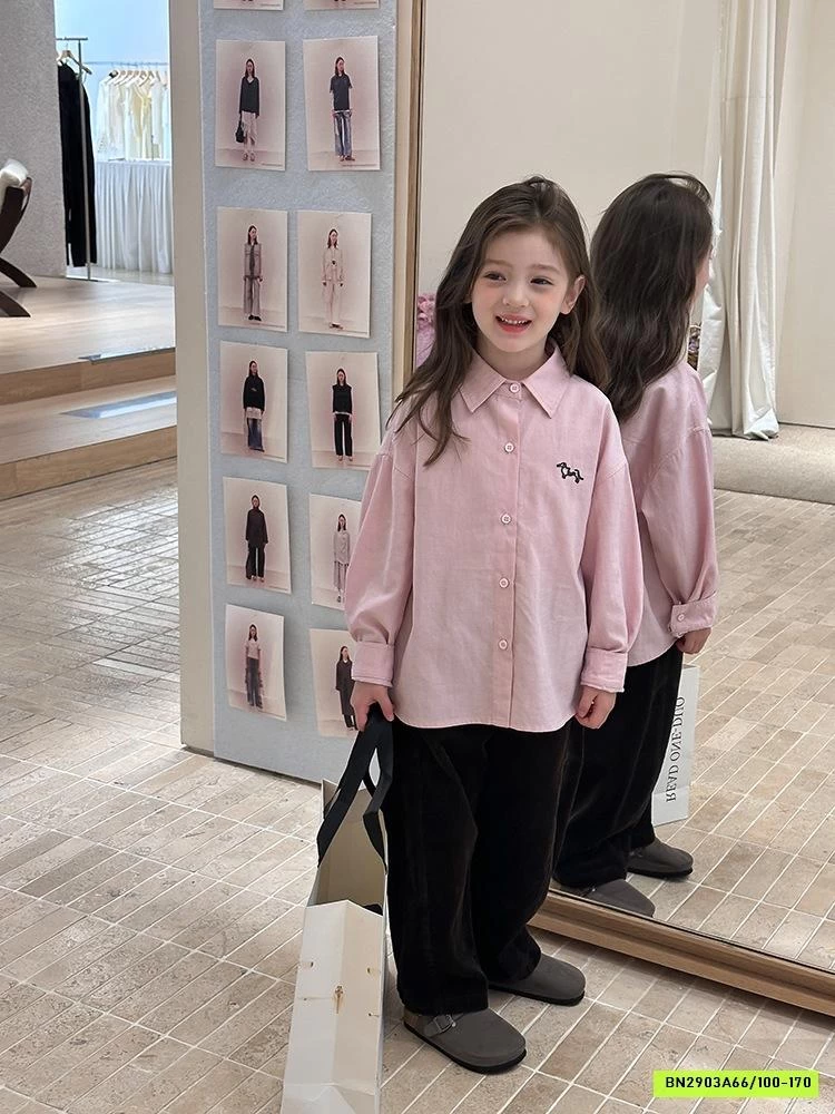 SƠ MI ĐŨI LOGO CÚN 25F162 AMBB