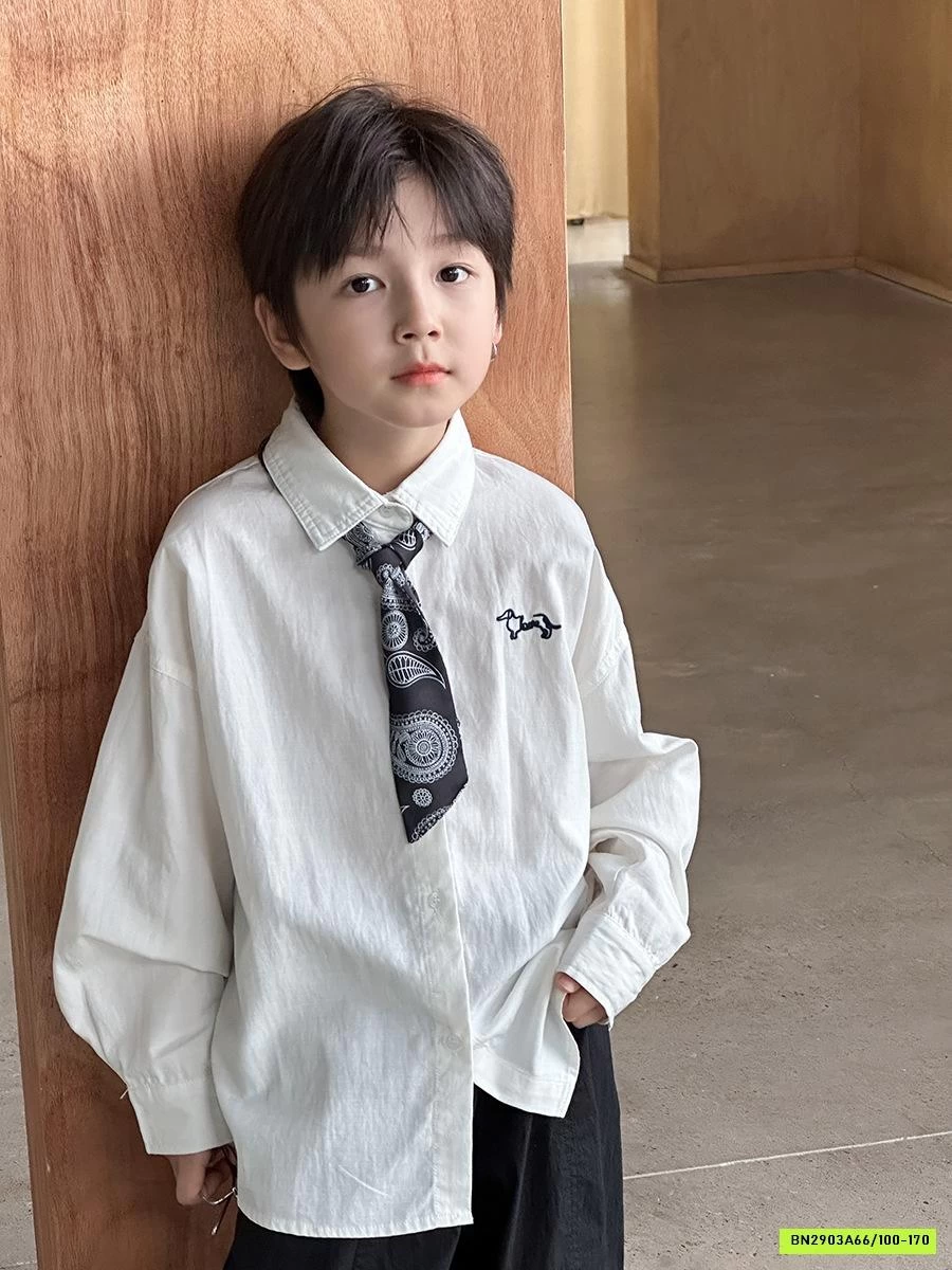 SƠ MI ĐŨI LOGO CÚN 25F162 AMBB