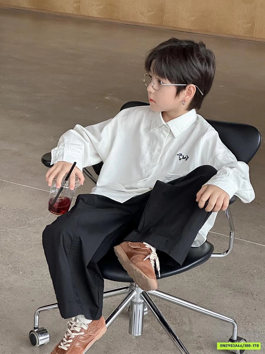 SƠ MI ĐŨI LOGO CÚN 25F162 AMBB