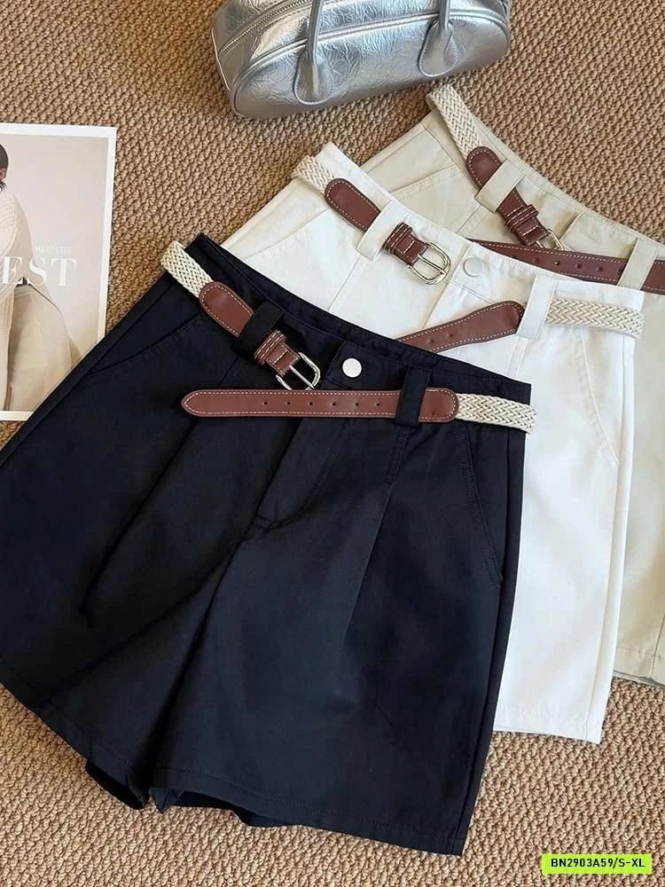 QUẦN SHORT KÈM BELT ĐAN ANNA