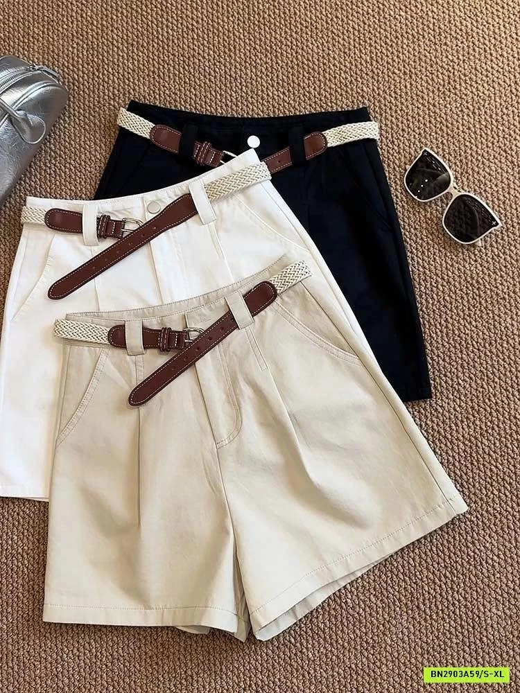 QUẦN SHORT KÈM BELT ĐAN ANNA