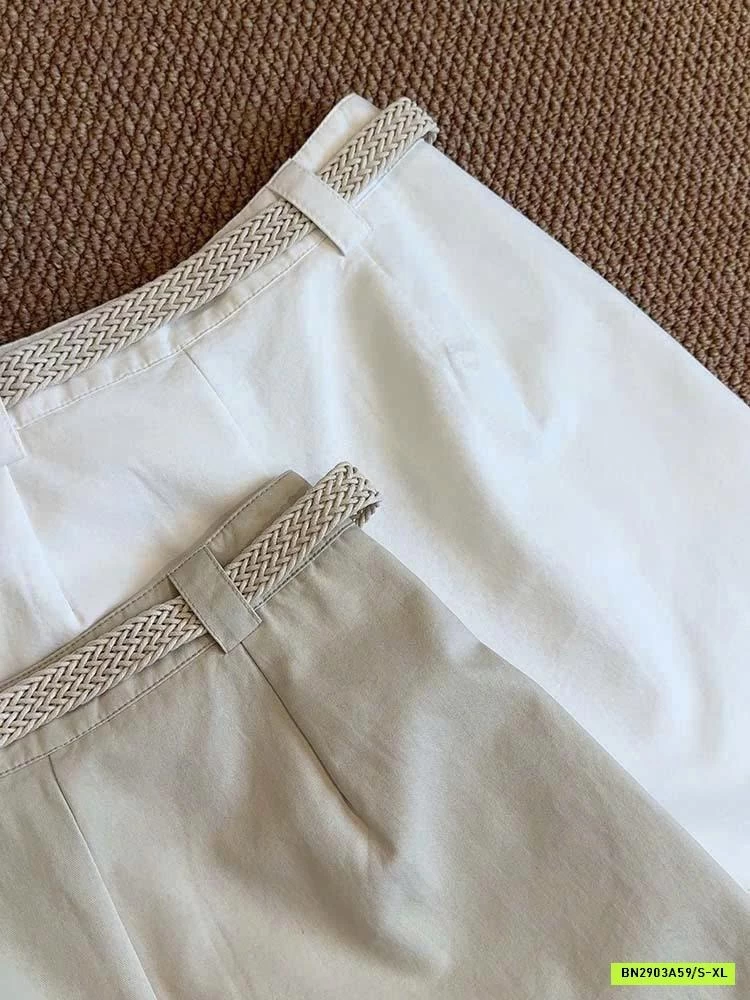 QUẦN SHORT KÈM BELT ĐAN ANNA