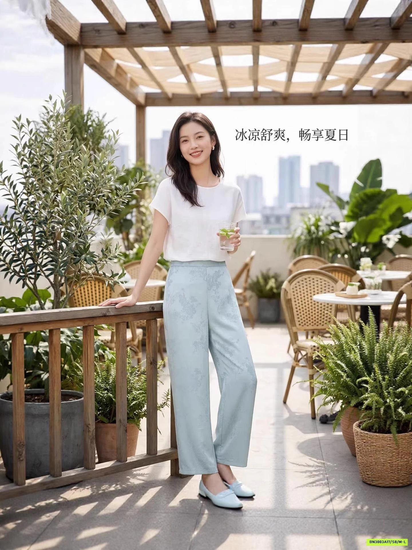 QUẦN LỤA ĐŨI SUÔNG THÊU NỔI