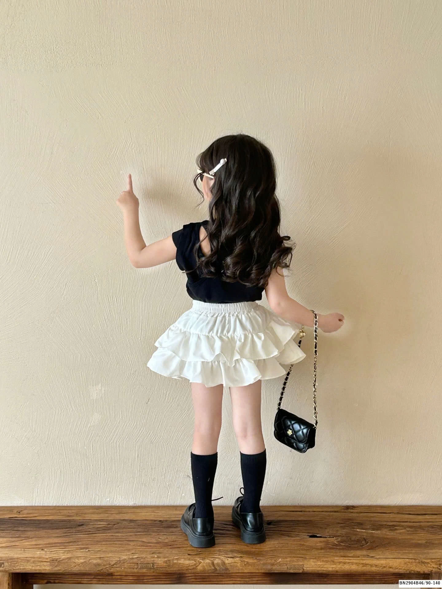 SÉT ÁO THUN HỞ LƯNG MIX CHÂN VÁY