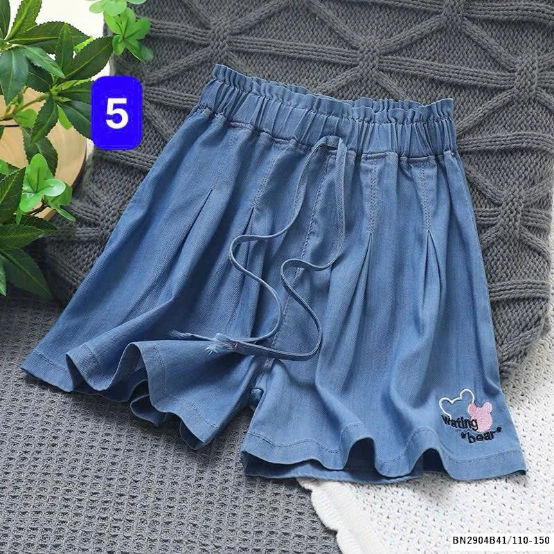 QUẦN SHORT DENIM GIẤY BÉ