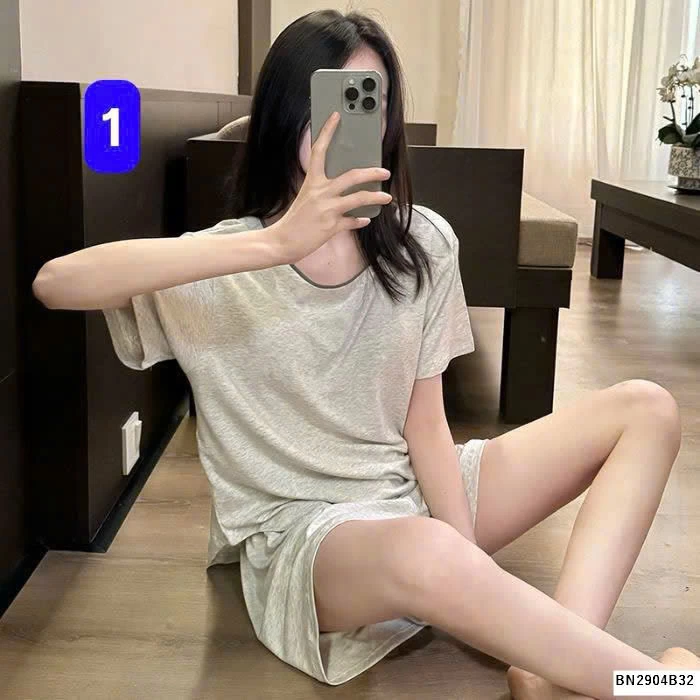 BỘ MẶC NHÀ TRƠN CHO NỮ