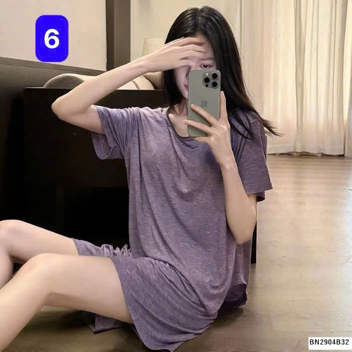 BỘ MẶC NHÀ TRƠN CHO NỮ