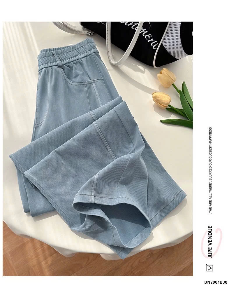 QUẦN JEAN TENCEL ỐNG RỘNG