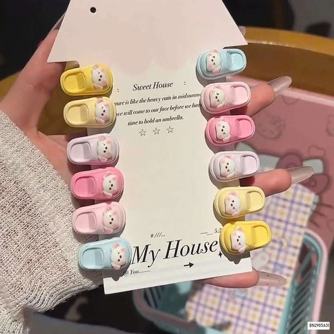 KẸP TÓC KÍNH/DÉP ĐÁNG YÊU