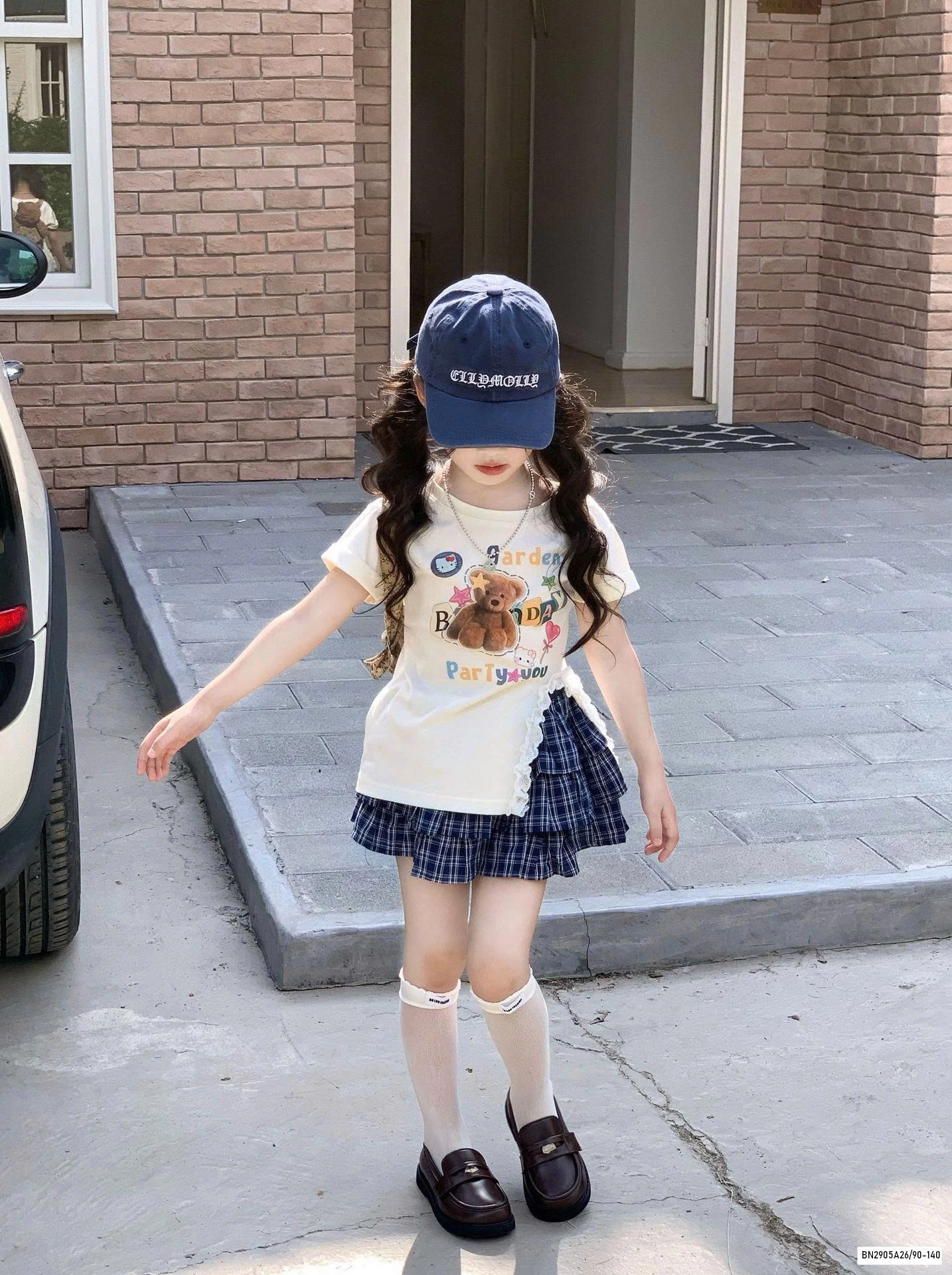 ÁO GẤU XẺ BÊN MIX CV CARO