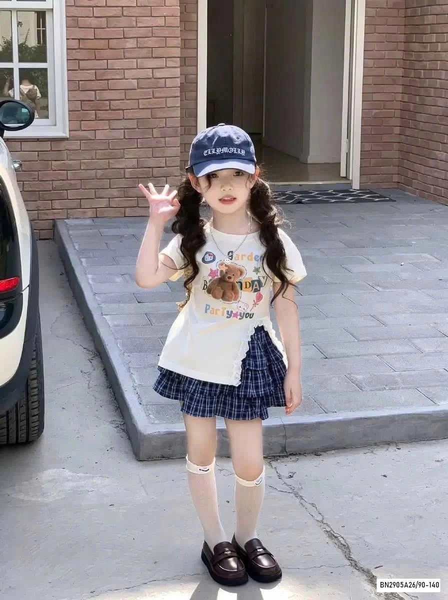 ÁO GẤU XẺ BÊN MIX CV CARO