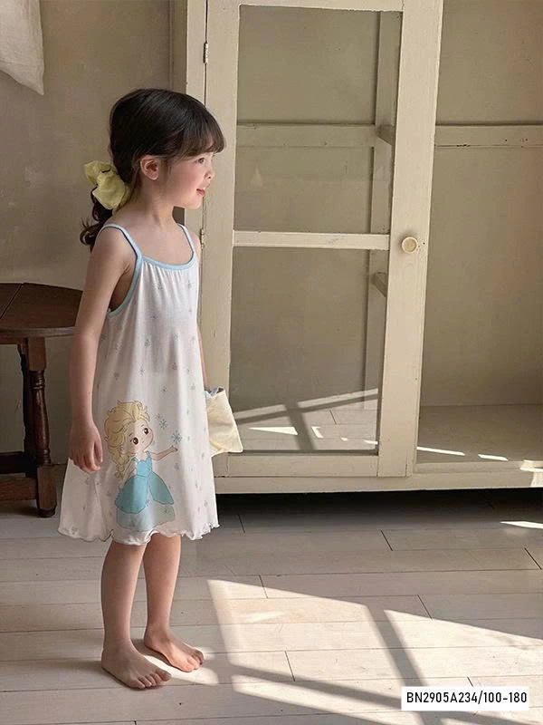 ĐẦM 2 DÂY THUN LẠNH DỄ THƯƠNG