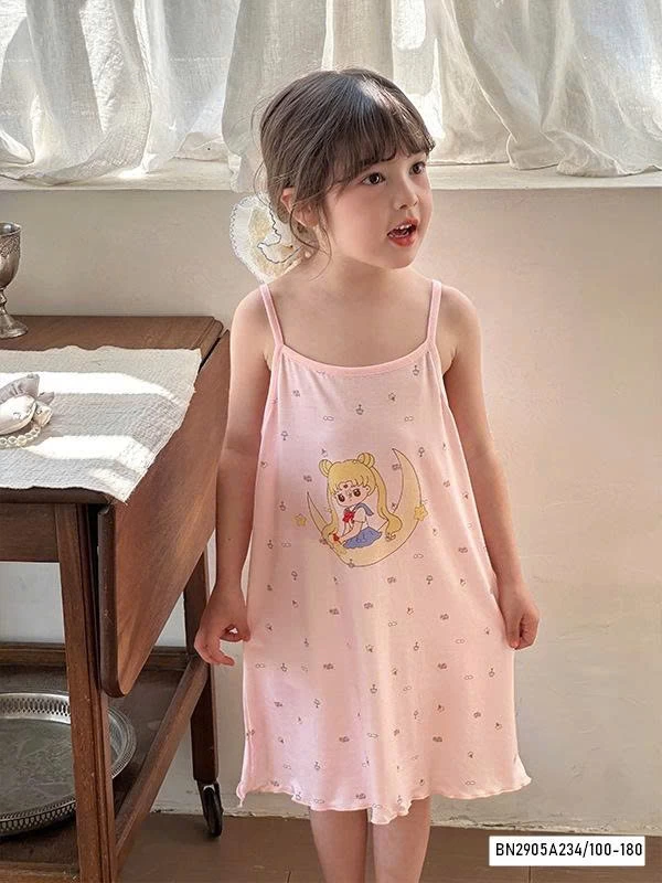 ĐẦM 2 DÂY THUN LẠNH DỄ THƯƠNG