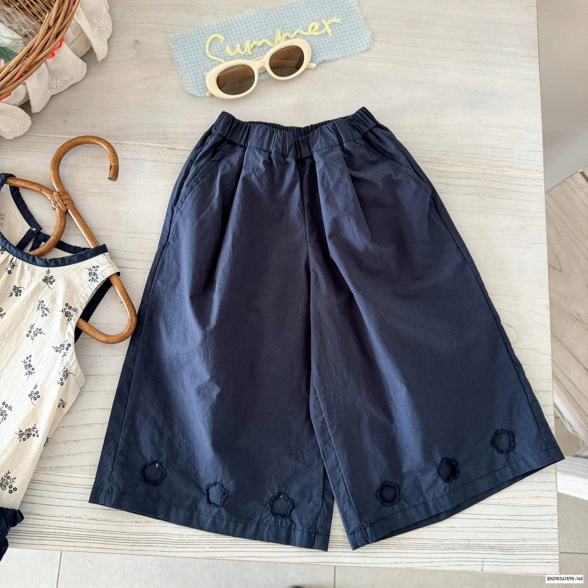 SÉT ÁO HOA BBD MIX QUẦN SUÔNG