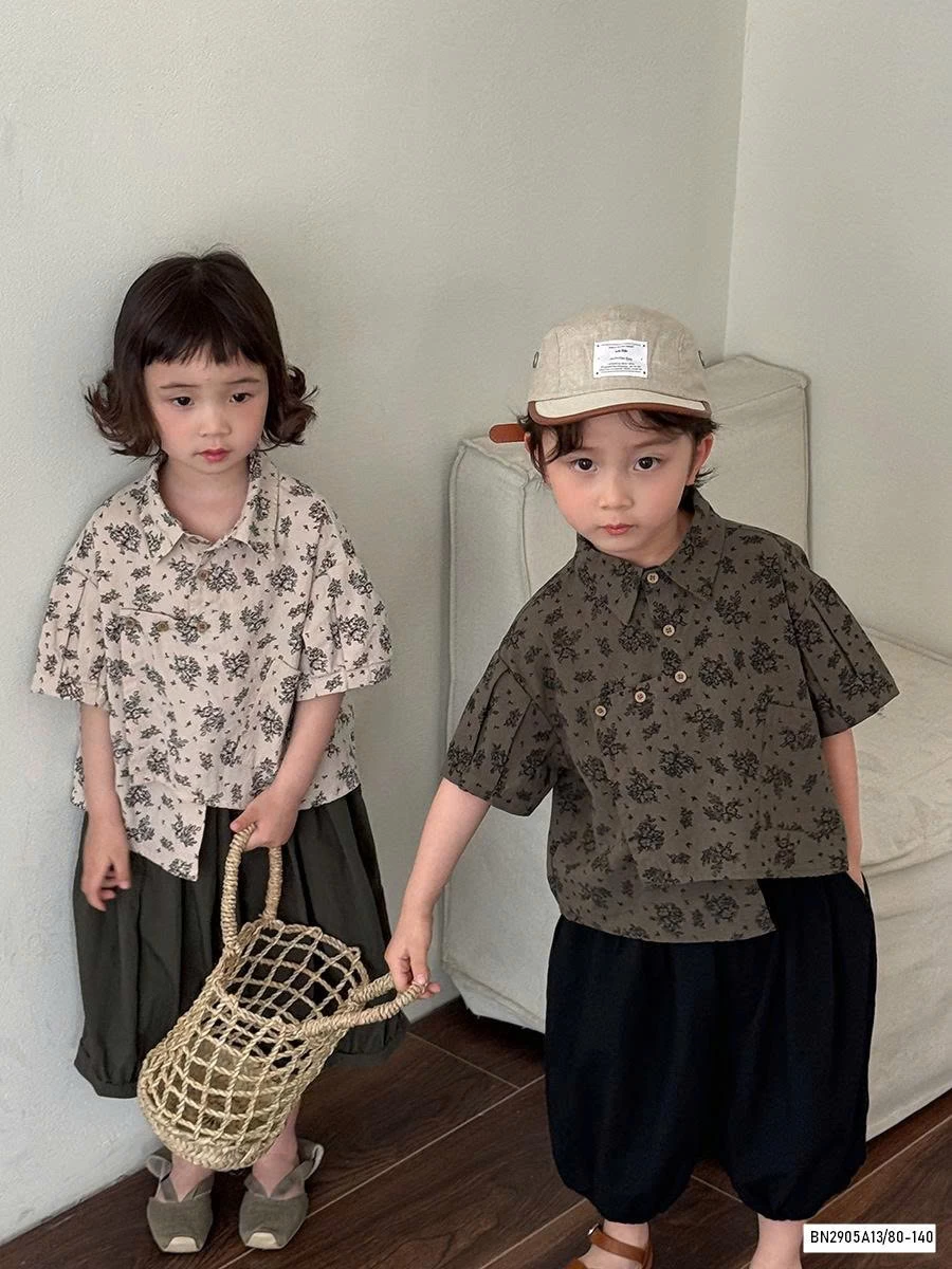 SƠ MI HOA CÚC ZICZAC