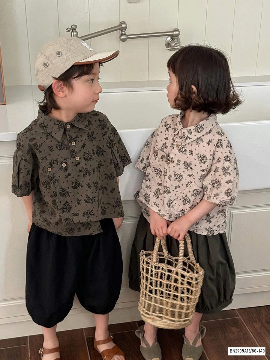 SƠ MI HOA CÚC ZICZAC