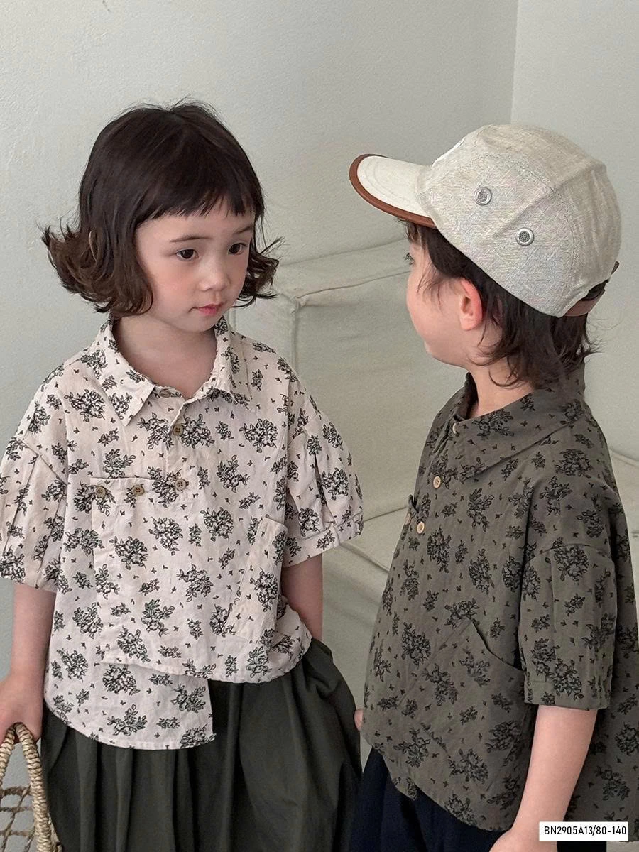 SƠ MI HOA CÚC ZICZAC