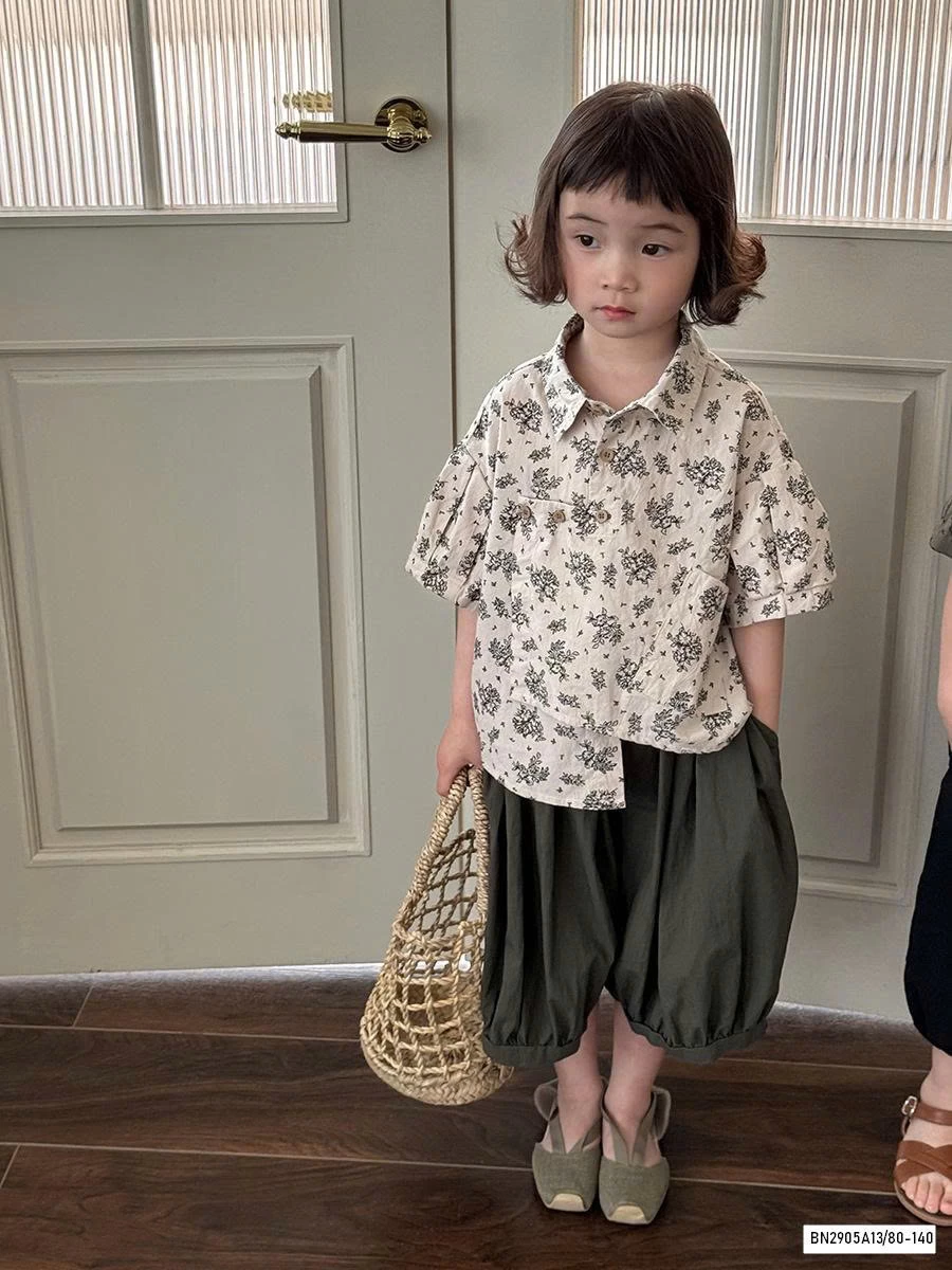 SƠ MI HOA CÚC ZICZAC