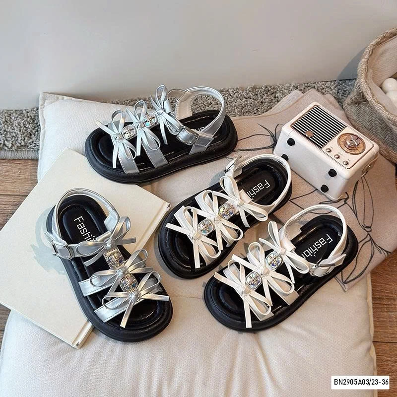 SANDAL NƠ GẤN ĐÁ